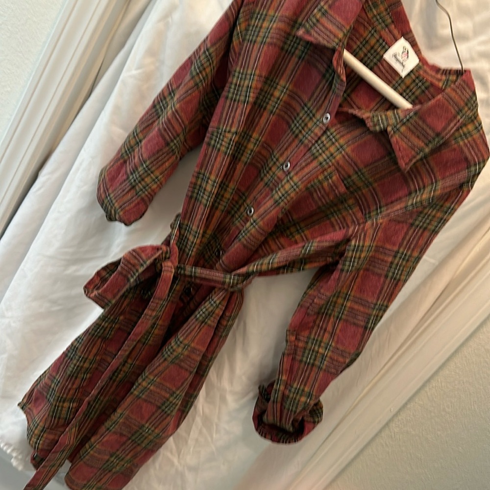 Plaid boutique dress